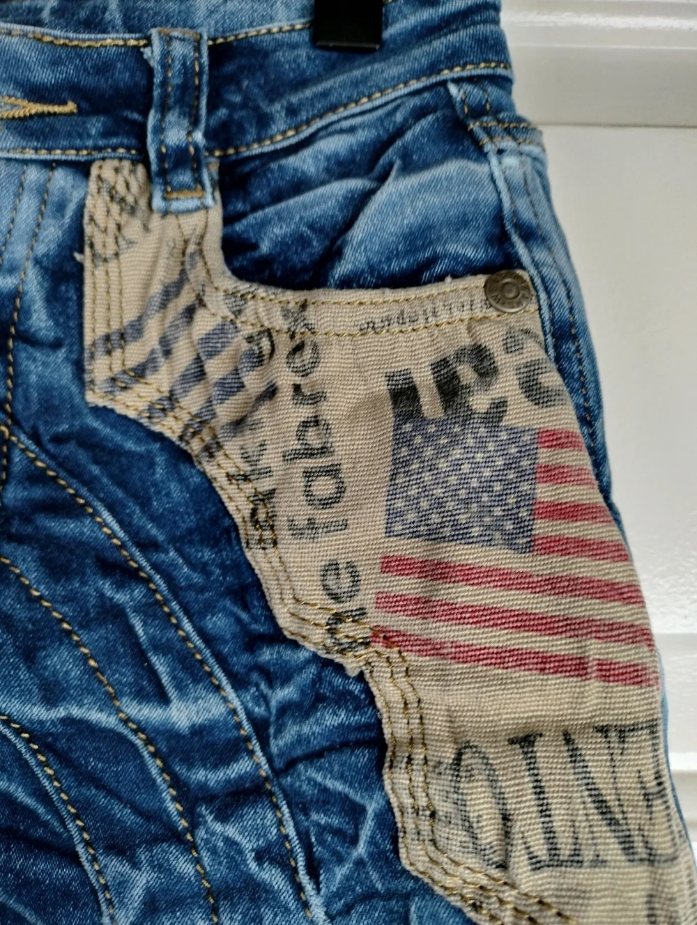 Rocking Style Toddler Boys Patchwork Distressed Moto Jeans 4T Sloth Just Hanging